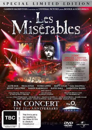 英国电影剧情片《悲惨世界：25周年纪念演唱会 Les Misérables in Concert: The 25th Anniversary》(2010)[1080P][超清][BT下载]