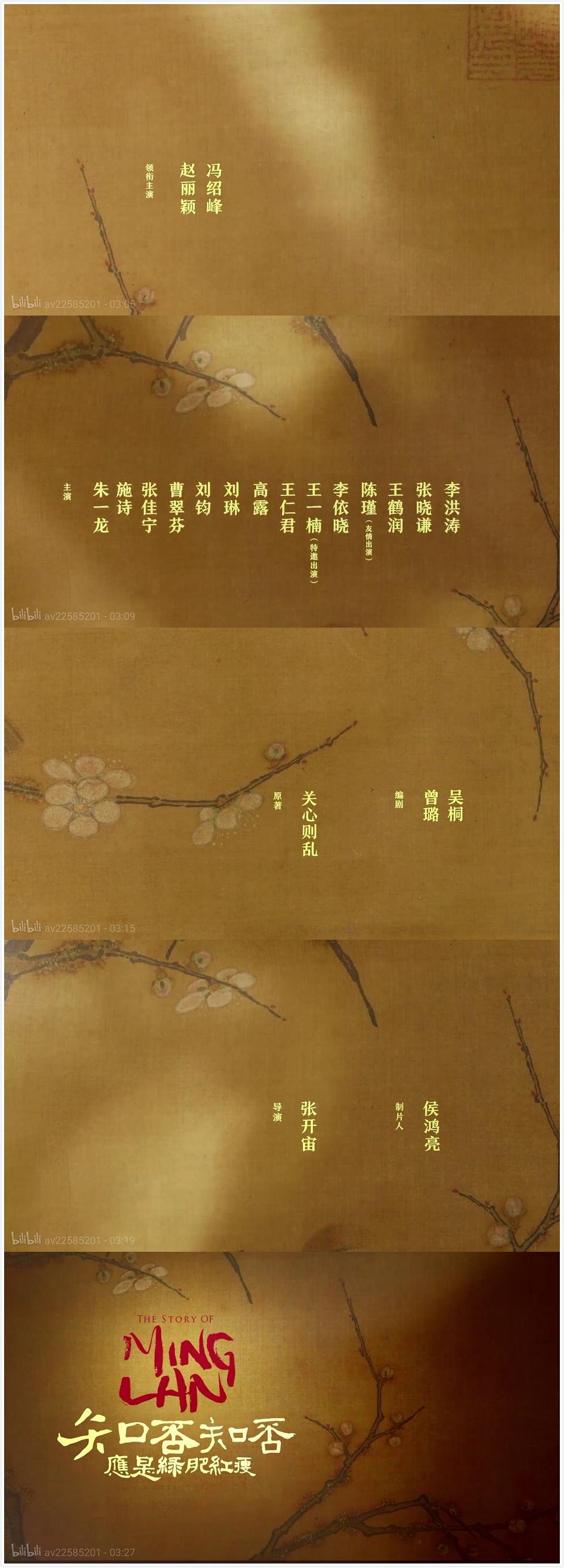 电视剧《知否知否应是绿肥红瘦》（2018中国大陆）--高清BT迅雷资源下载