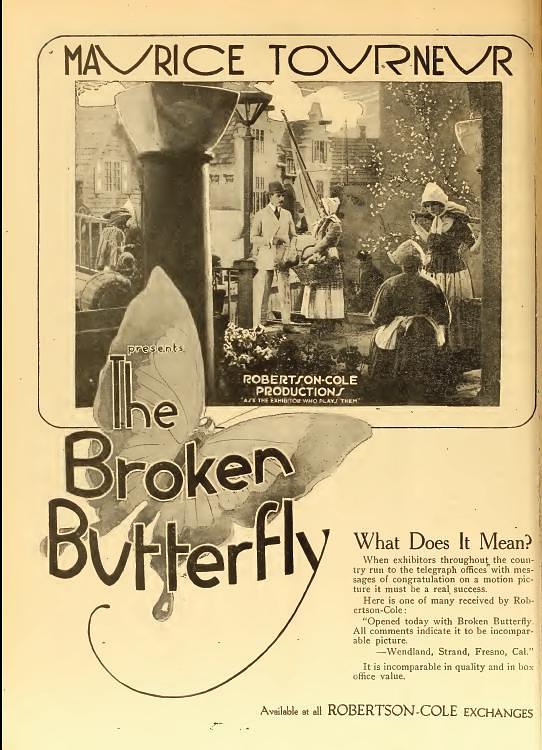 电影《折翼蝴蝶  The Broken Butterfly》（1919美国）--高清4K/1080P迅雷BT资源下载