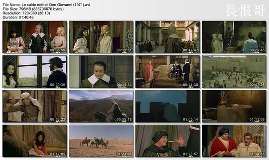 电影《爱的冒险  Le calde notti di Don Giovanni》（1971意大利 / 西班牙）--高清4K/1080P迅雷BT资源下载