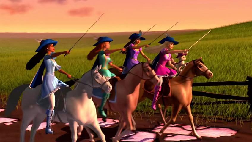 动漫《芭比与三剑客  Barbie and the Three Musketeers》（2009美国）--高清4K/1080P迅雷BT资源下载