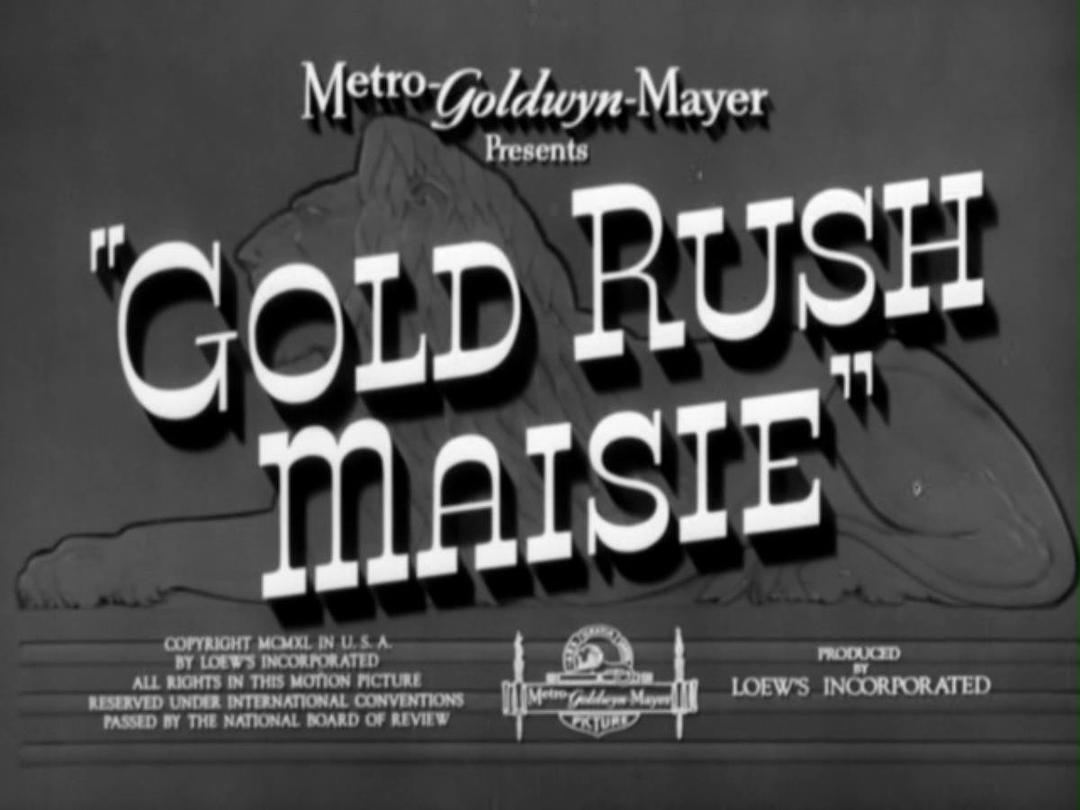 电影《Gold Rush Maisie》（1940美国）--高清4K/1080P迅雷BT资源下载