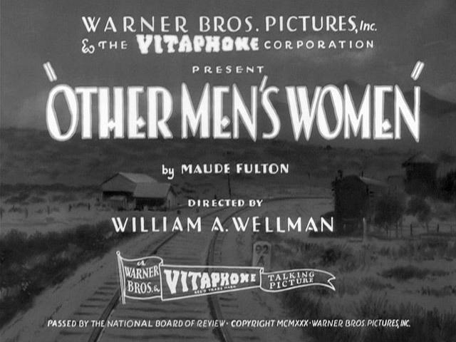 电影《朋友妻  Other Men's Women》（1931美国）--高清4K/1080P迅雷BT资源下载