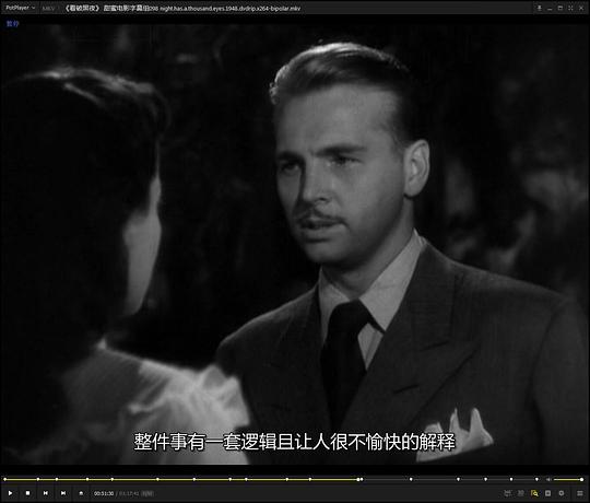 电影《看破黑夜  Night Has a Thousand Eyes》（1948美国）--高清4K/1080P迅雷BT资源下载