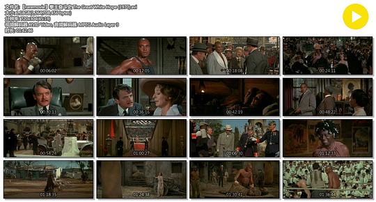 电影《拳王奋斗史  The Great White Hope》（1970美国）--高清4K/1080P迅雷BT资源下载