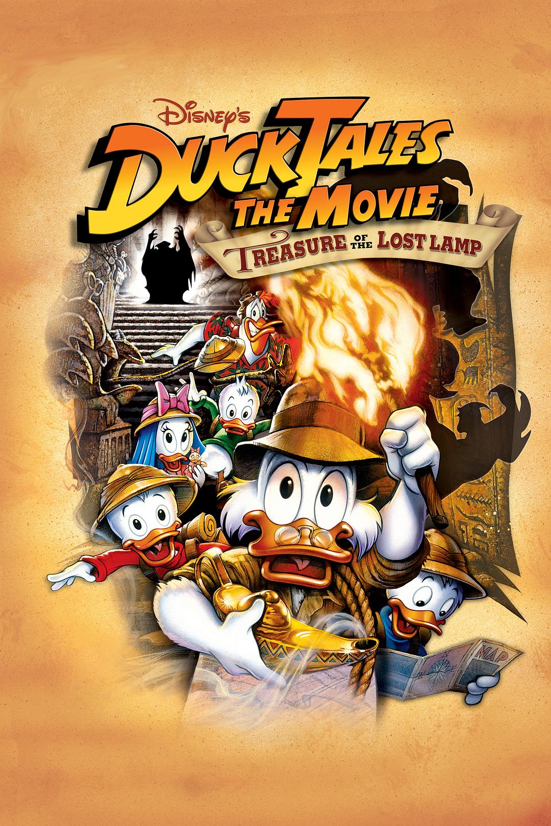 动漫《唐老鸭俱乐部电影版：失落的神灯  DuckTales: The Movie - Treasure of the Lost Lamp》（1990法国 / 美国）--高清4K/1080P迅雷BT资源下载