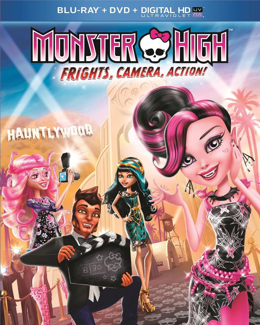 动漫《精灵高中: 惊声尖拍  Monster High: Frights, Camera, Action!》（2014美国）--高清4K/1080P迅雷BT资源下载