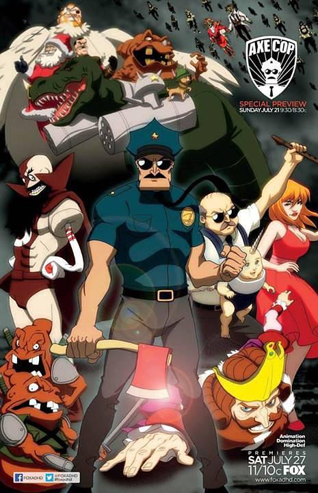 动漫剧《斧子警察 第一季  Axe Cop》（2013美国）--高清4K/1080P迅雷BT资源下载