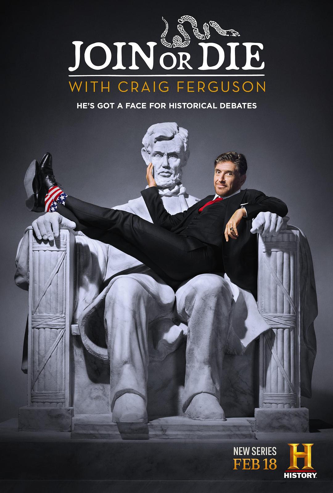 电视剧《Join or Die with Craig Ferguson Season 1  Join or Die with Craig Ferguson》（2016美国）--高清4K/1080P迅雷BT资源下载