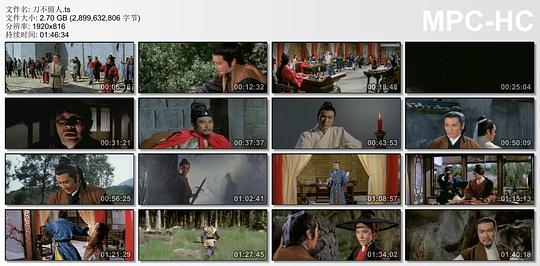 电影《刀不留人》（1971中国香港）--高清4K/1080P迅雷BT资源下载