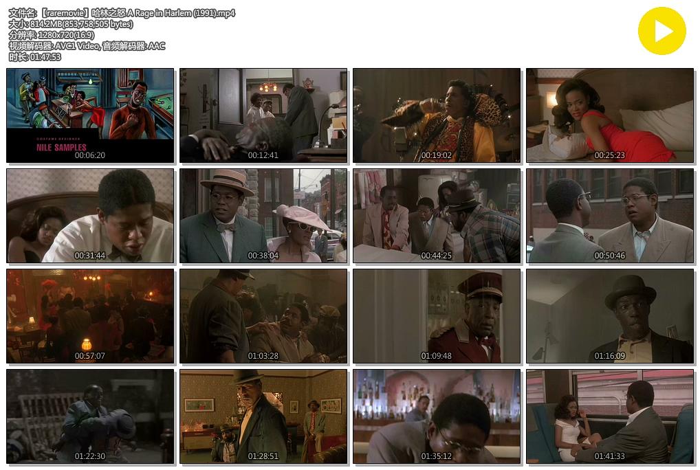 电影《哈林之怒  A Rage in Harlem》（1991英国 / 美国）--高清4K/1080P迅雷BT资源下载