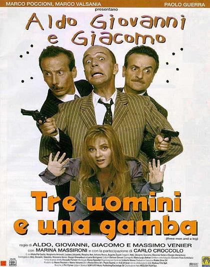 电影《三个男人一只脚  Tre uomini e una gamba》（1997意大利）--高清4K/1080P迅雷BT资源下载