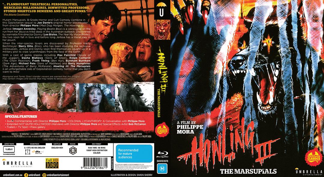 电影《破胆三次3  The Howling III:The Marsupials》（1987澳大利亚）--高清4K/1080P迅雷BT资源下载