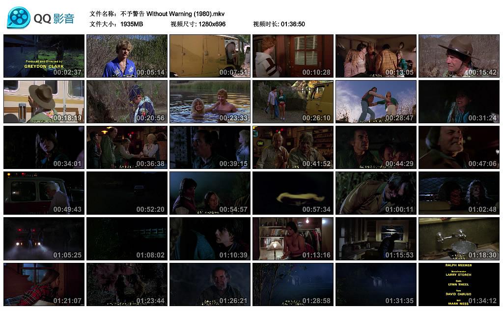 电影《不予警告  Without Warning》（1980美国）--高清4K/1080P迅雷BT资源下载