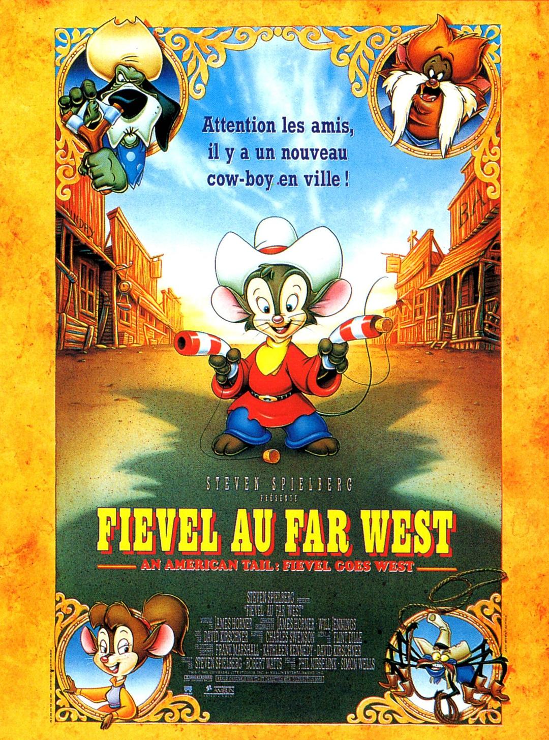 动漫《美国鼠谭2：西部历险记  An American Tail: Fievel Goes West》（1991美国）--高清4K/1080P迅雷BT资源下载