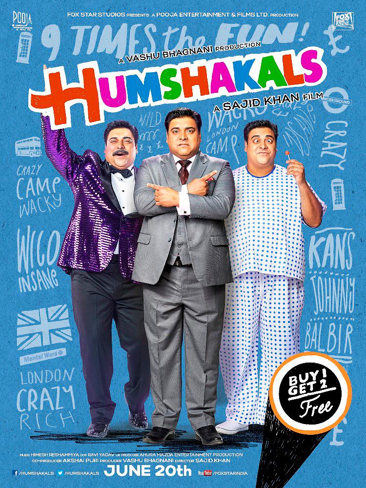 电影《撞脸囧事  Humshakals》（2014印度 India）--高清4K/1080P迅雷BT资源下载