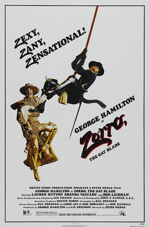 电影《粉雄佐罗  Zorro, the Gay Blade》（1981美国 / 墨西哥）--高清4K/1080P迅雷BT资源下载