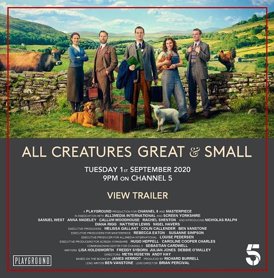 电视剧《万物生灵 第一季  All Creatures Great and Small》（2020英国）--高清4K/1080P迅雷BT资源下载