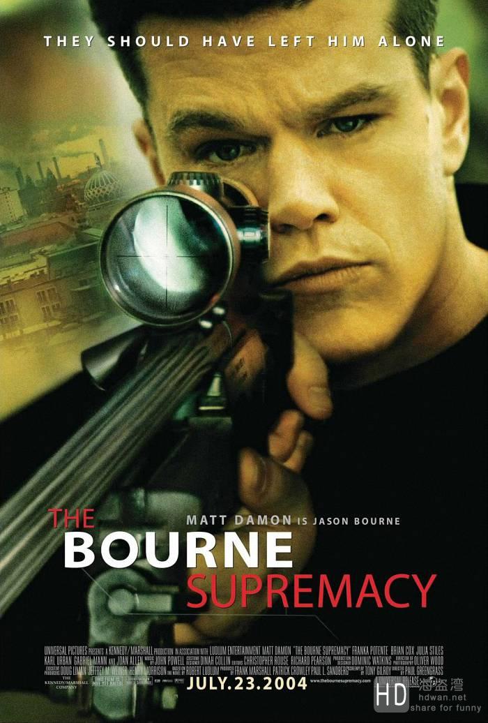 电影《谍影重重2  The Bourne Supremacy》（2004美国 / 德国）--高清4K/1080P迅雷BT资源下载