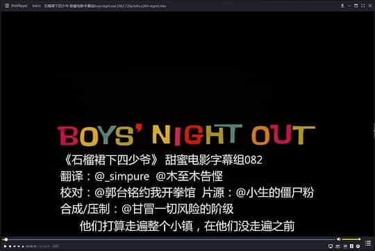 电影《石榴裙下四少爷  Boys' Night Out》（1962美国）--高清4K/1080P迅雷BT资源下载