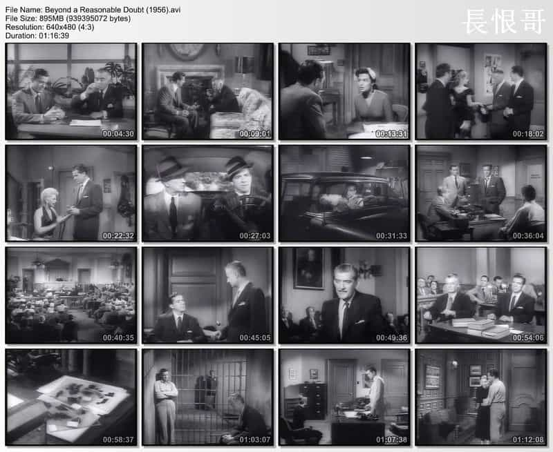 电影《高度怀疑  Beyond A Reasonable Doubt》（1956美国）--高清4K/1080P迅雷BT资源下载