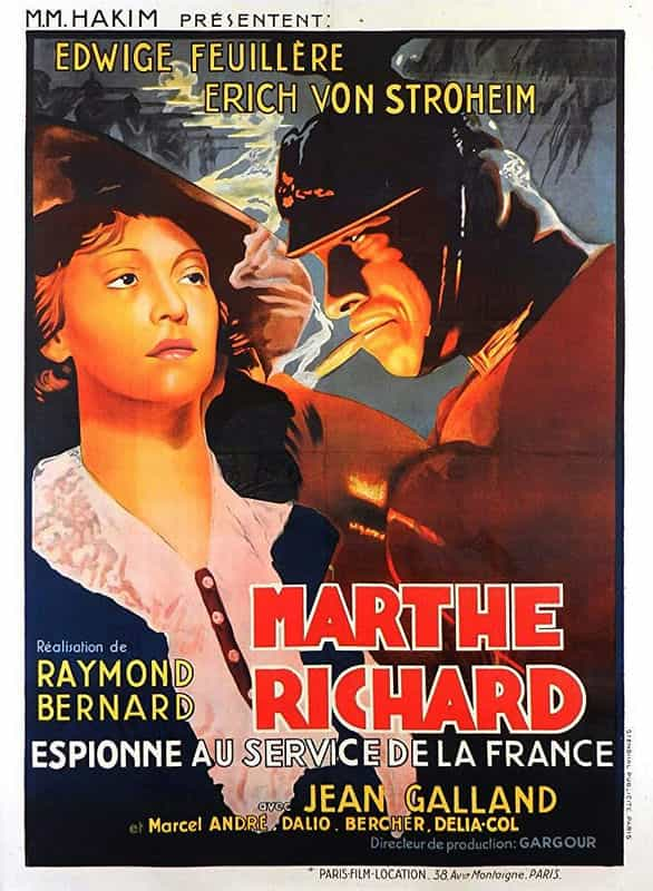 电影《Marthe Richard au service de la France》（1937法国）--高清4K/1080P迅雷BT资源下载