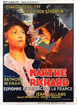 电影《Marthe Richard au service de la France》（1937法国）--高清4K/1080P迅雷BT资源下载