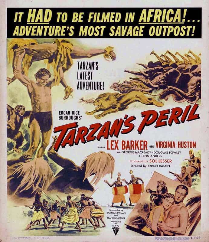电影《泰山扫荡野人国  Tarzan's Peril》（1951美国）--高清4K/1080P迅雷BT资源下载