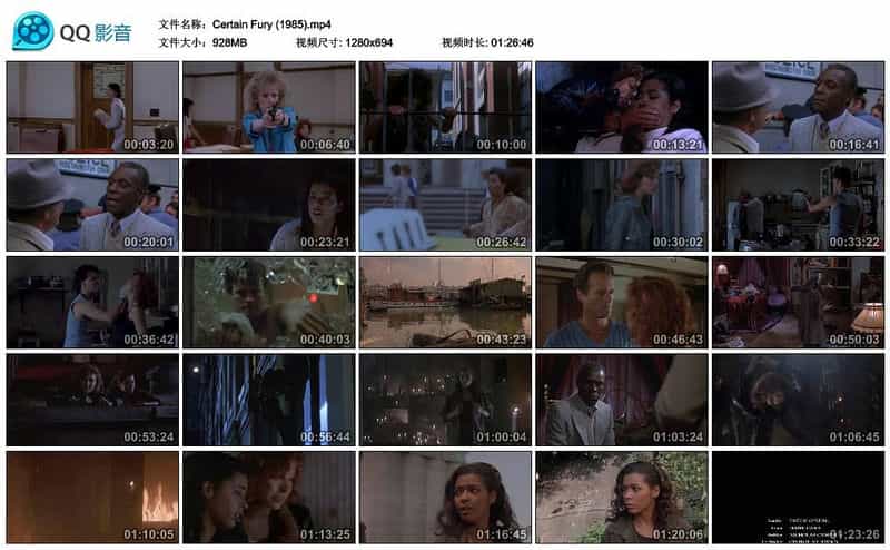 电影《黑狱霸王花  Certain Fury》（1985美国）--高清4K/1080P迅雷BT资源下载