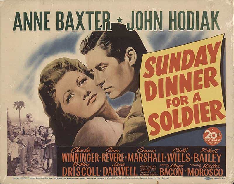 电影《周日士兵之宴  Sunday Dinner for a Soldier》（1944美国）--高清4K/1080P迅雷BT资源下载