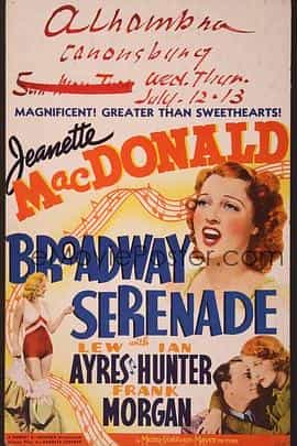 电影《百老汇小夜曲  Broadway Serenade》（1939美国）--高清4K/1080P迅雷BT资源下载