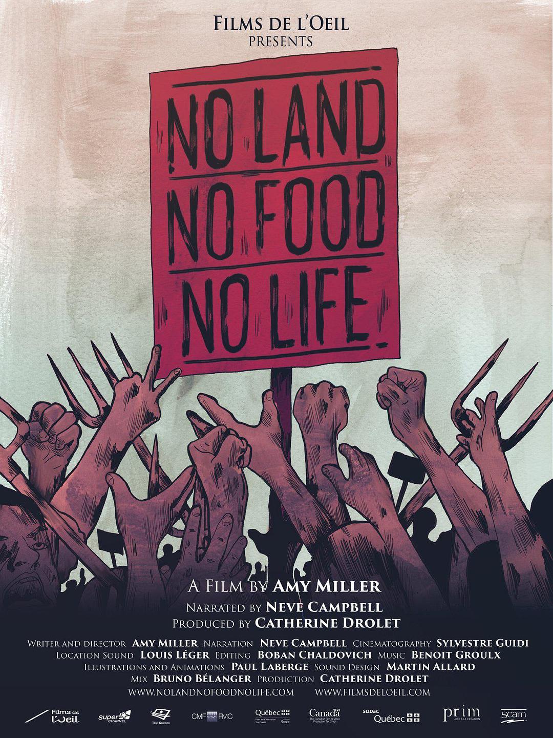 纪录片《No Land No Food No Life》（2013加拿大 / 乌干达 / 美国 / 马里 / 柬埔寨）--高清4K/1080P迅雷BT资源下载