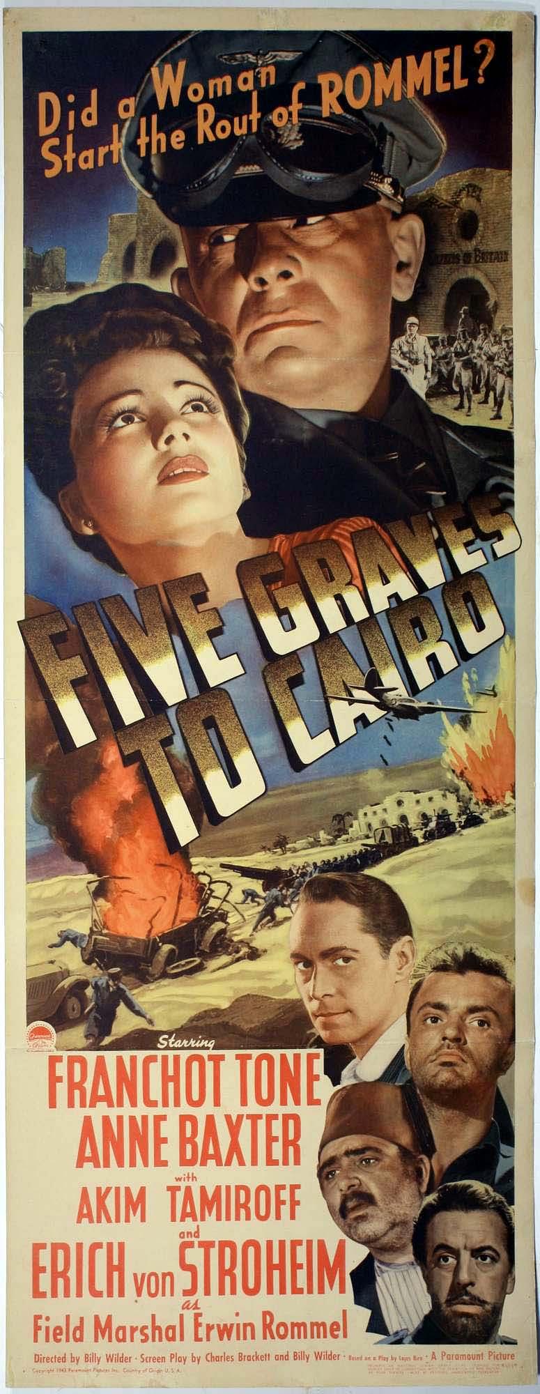 电影《开罗谍报战  Five Graves to Cairo》（1943美国）--高清4K/1080P迅雷BT资源下载