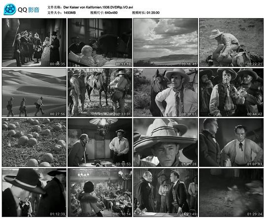 纪录片《加利福尼亚的皇帝  Der Kaiser von Kalifornien》（1936德国）--高清4K/1080P迅雷BT资源下载