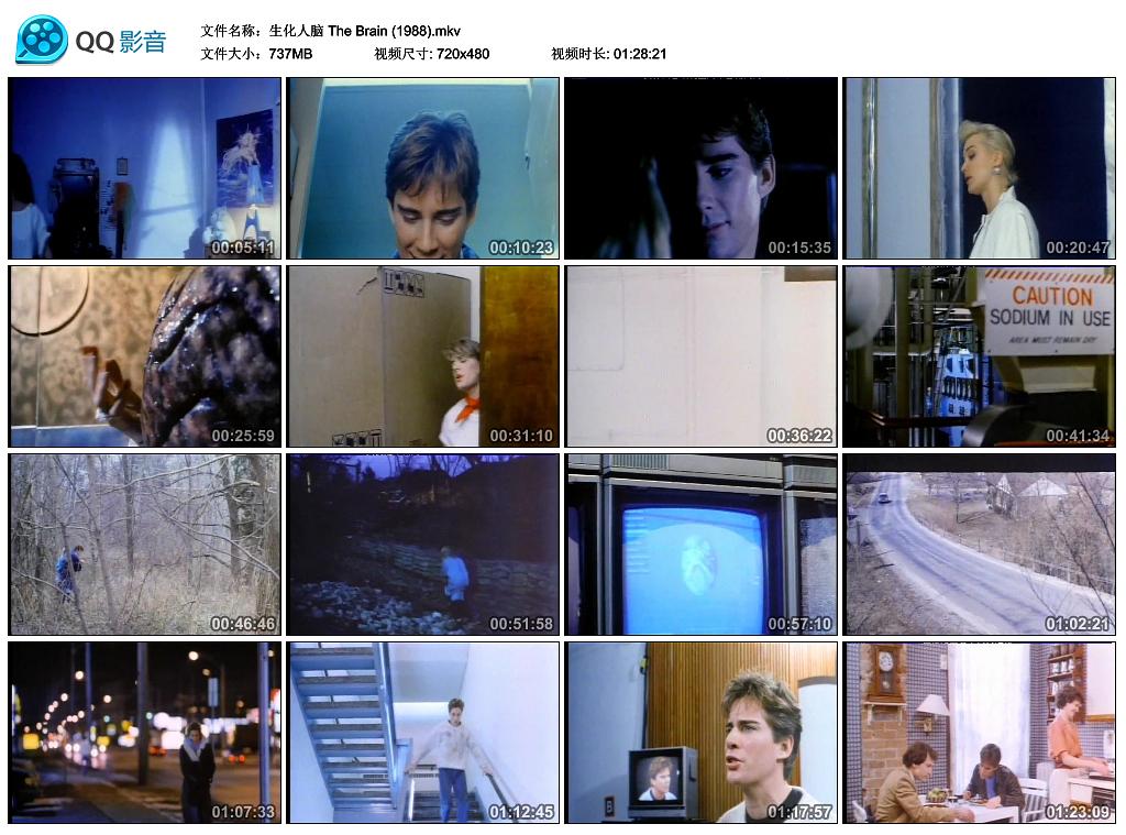 电影《生化人脑  The Brain》（1988加拿大 / 美国）--高清4K/1080P迅雷BT资源下载