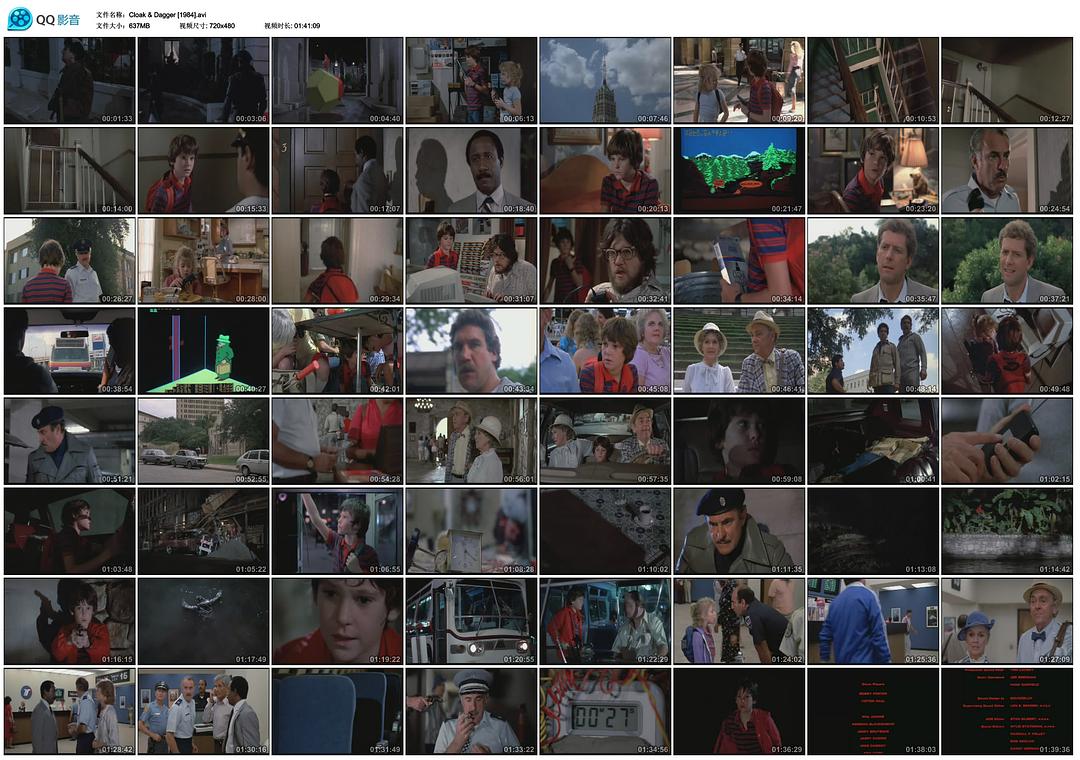 电影《小鬼奇兵  Cloak &amp; Dagger》（1984美国）--高清4K/1080P迅雷BT资源下载