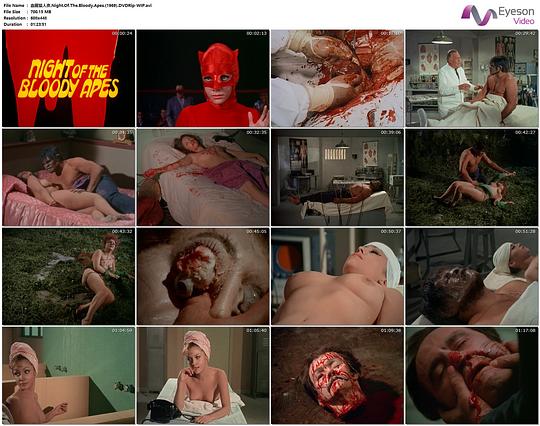 电影《血腥猿人夜  La horripilante bestia humana》（1969墨西哥）--高清4K/1080P迅雷BT资源下载