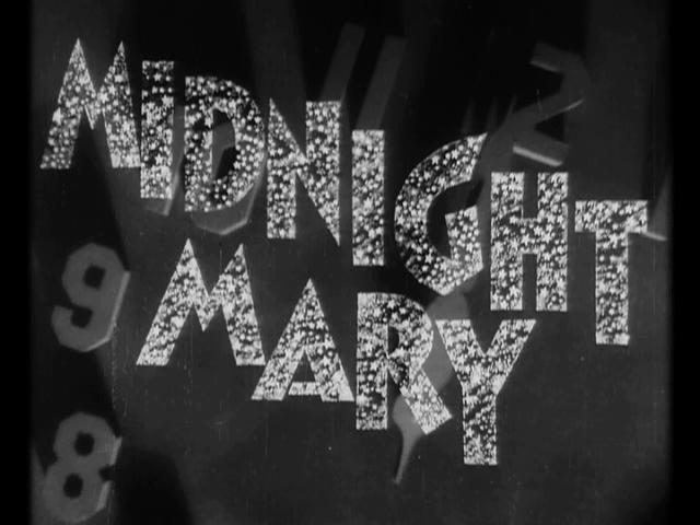 电影《午夜玛丽  Midnight Mary》（1933美国）--高清4K/1080P迅雷BT资源下载
