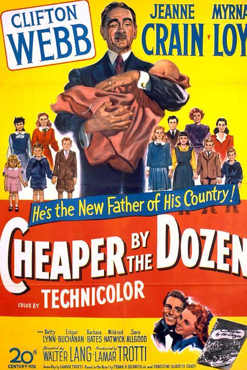 电影《父亲大人  Cheaper by the Dozen》（1950美国）--高清4K/1080P迅雷BT资源下载