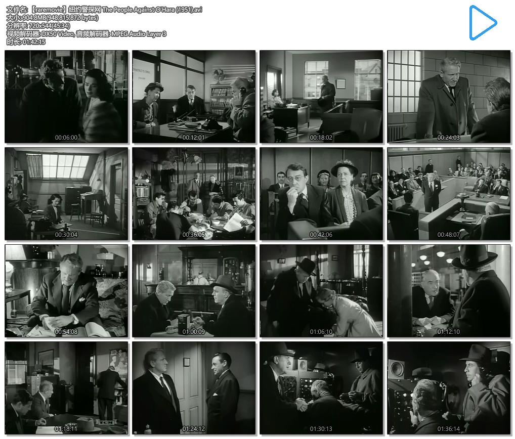 电影《纽约警探网  The People Against O'Hara》（1951美国）--高清4K/1080P迅雷BT资源下载