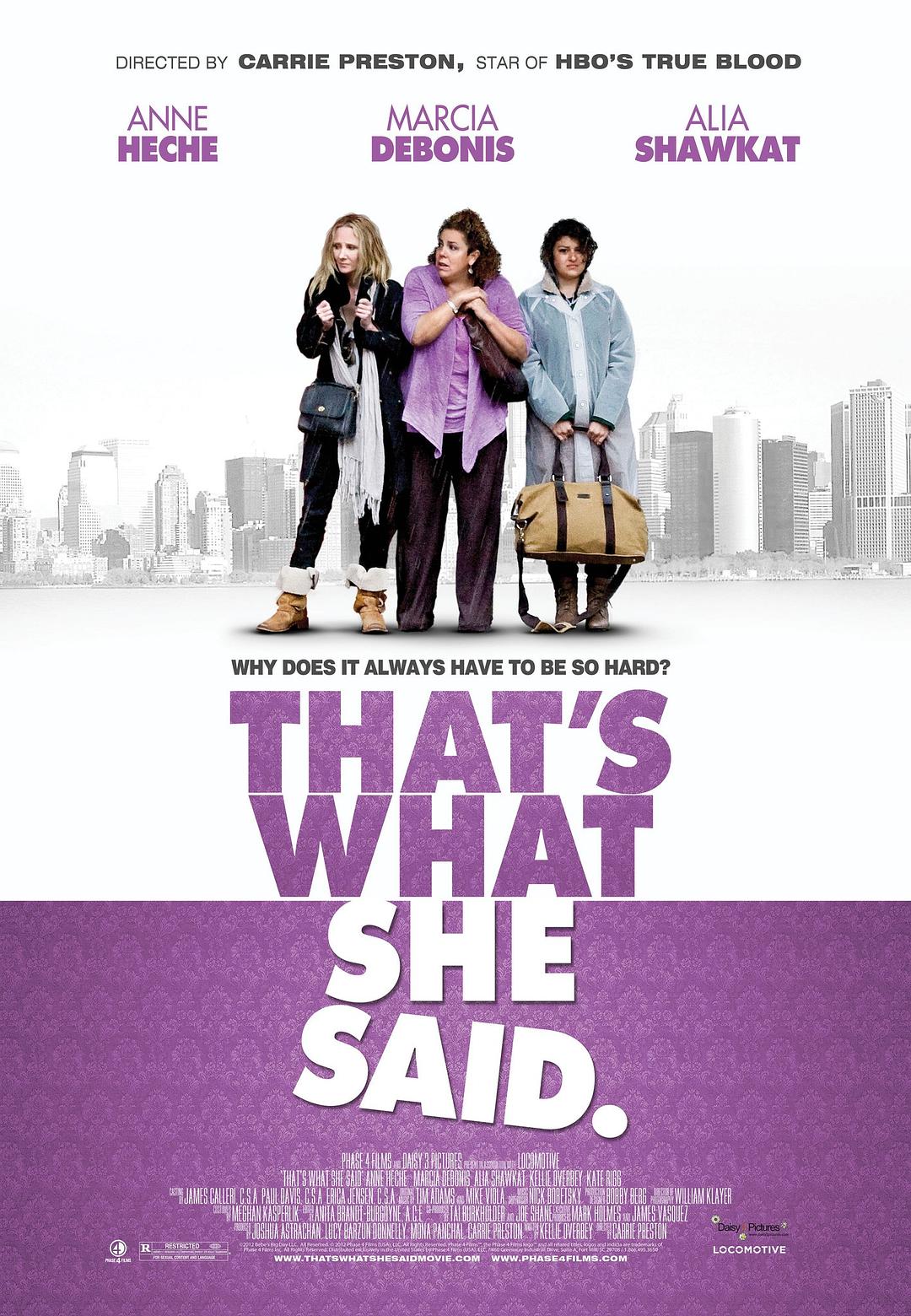 电影《她如是说  That's What She Said》（2012美国）--高清4K/1080P迅雷BT资源下载