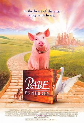 电影《小猪宝贝2:小猪进城 Babe: Pig in the City》(1998澳大利亚)--高清4K/1080P迅雷BT资源下载 电影《小猪宝贝2:小猪进城 Babe: Pig in the City》(1998澳大利亚)--高清4K/1080P迅雷BT资源下载