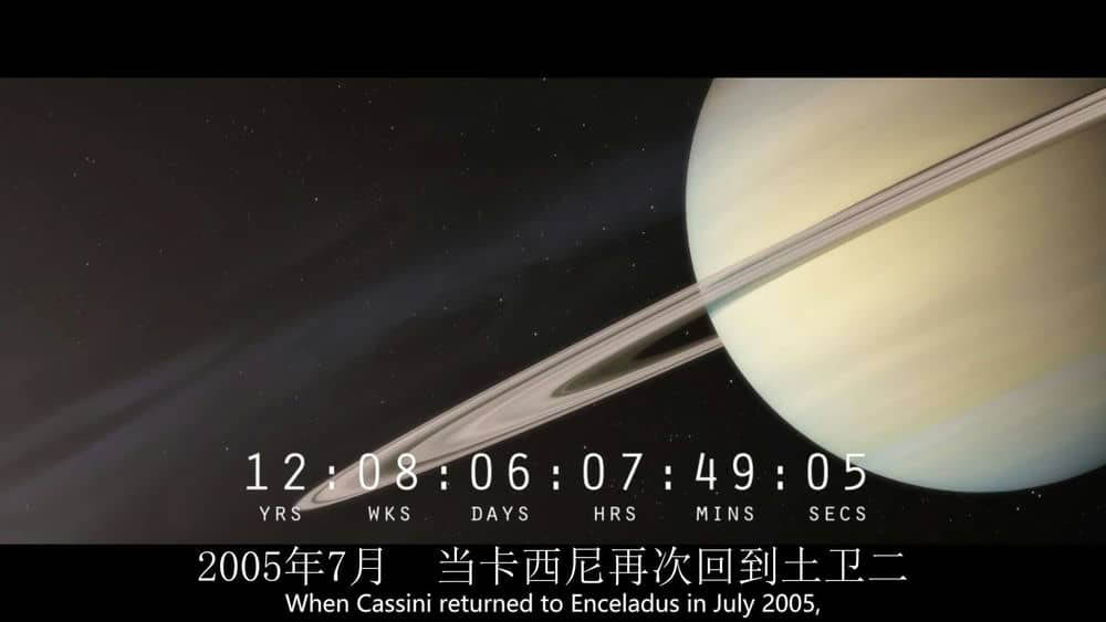 BBC纪录片《再见卡西尼号 你好土星 Goodbye Cassini - Hello Saturn》[全1集][中英双字][1080P][网盘][资源下载]