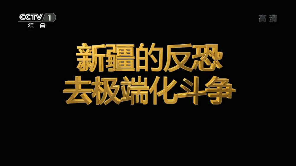 央视纪录片《新疆的反恐 去极端化斗争 2019》[全1集][中字][1080P][网盘][资源下载]