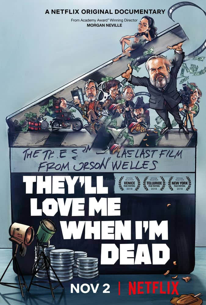 Netflix纪录电影《奥森·威尔斯：死后被爱 They'll Love Me When I'm Dead 2018》[无字幕][外挂字幕][1080P][网盘][资源下载]